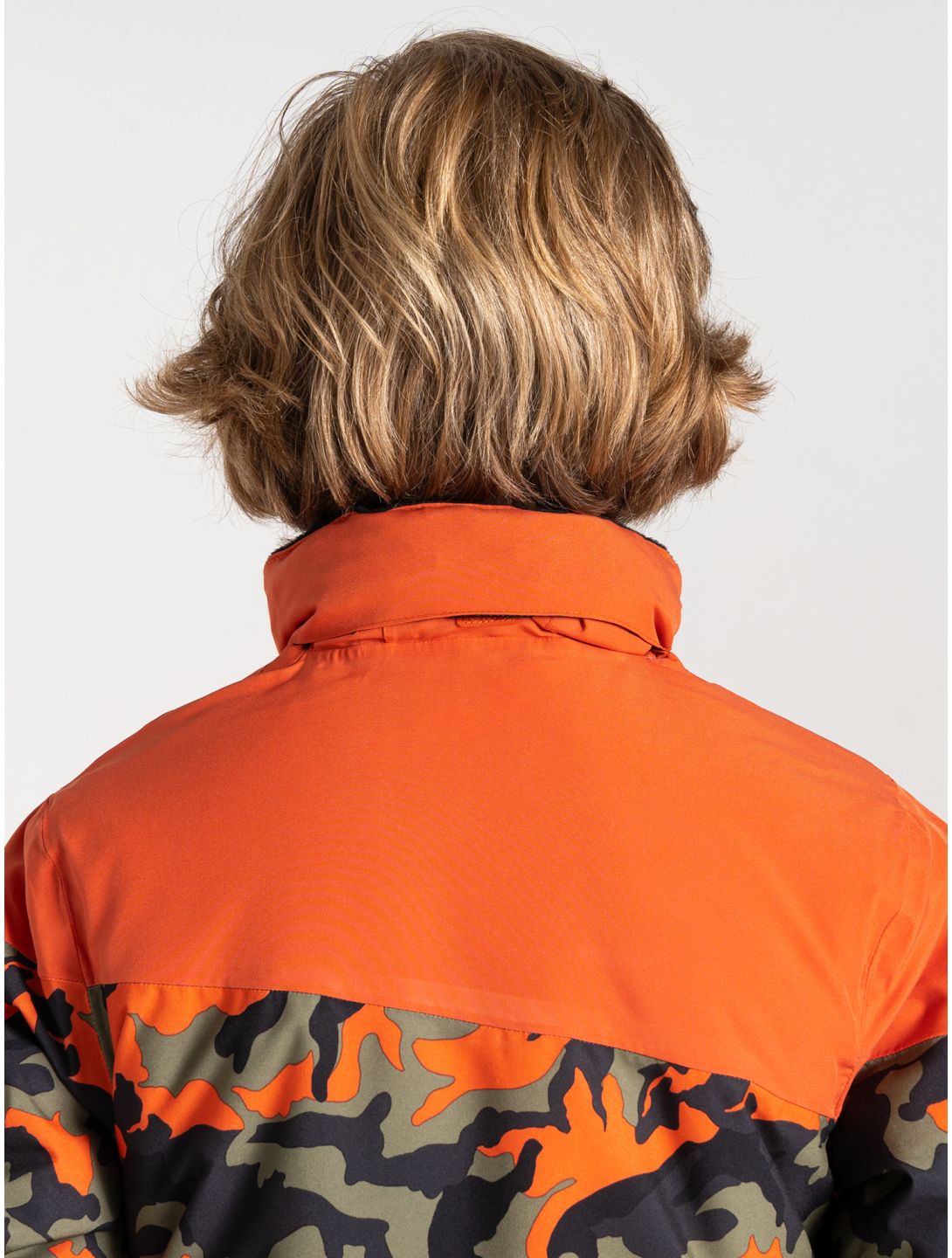 Dare2b, Humour III ski jacket kids Orange Rust / Orange Rust Camo Print / Black black, orange 