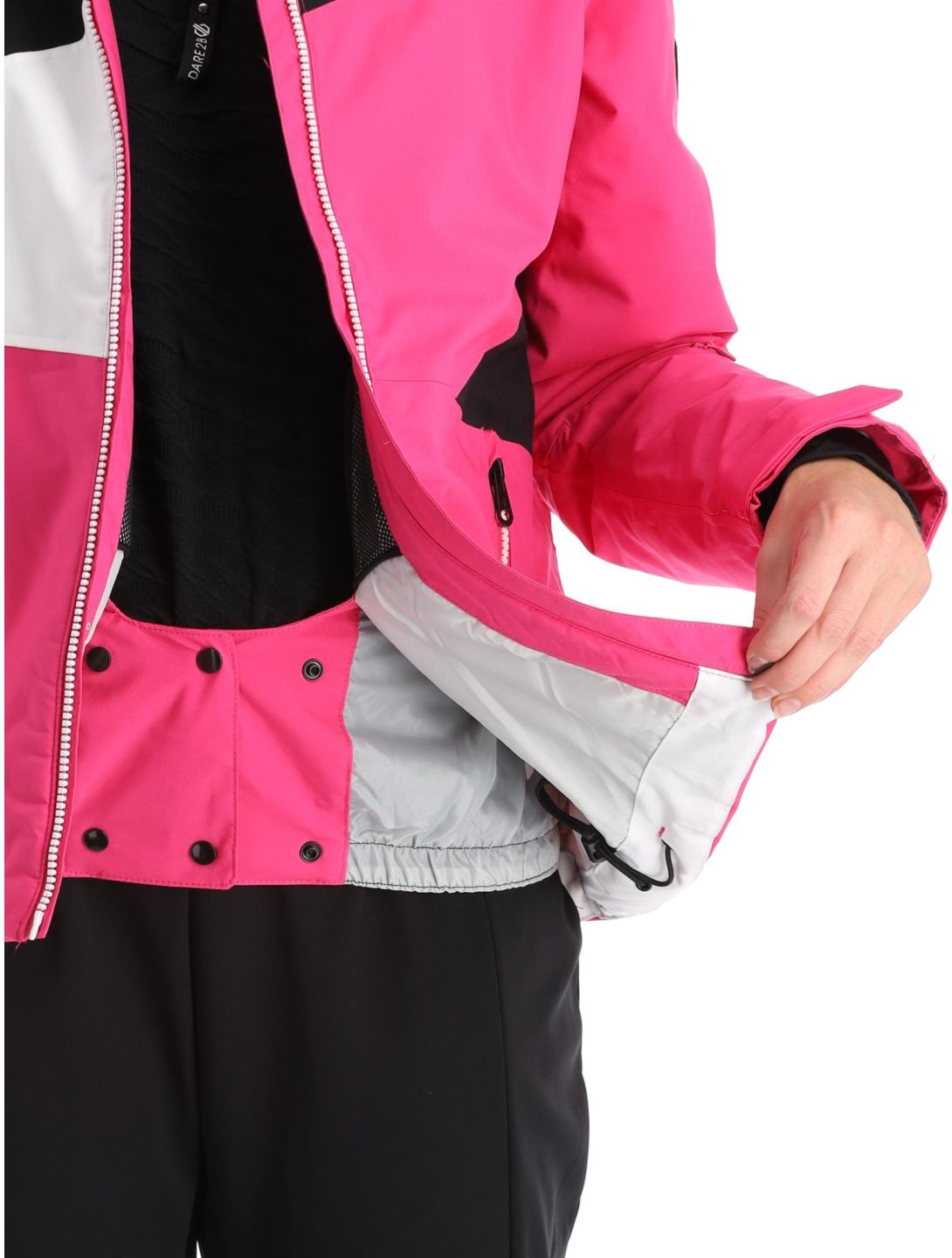 Dare2b, Ice ski jacket women PurePink / Blk black, pink 