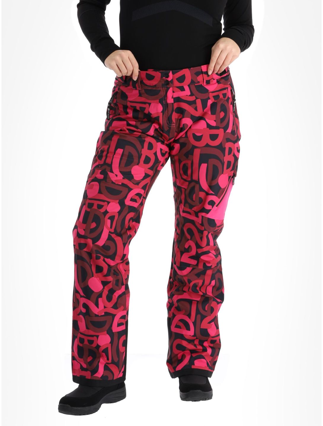 Dare2b, Ice ski pants women Pure Pink Graffiti Print pink 