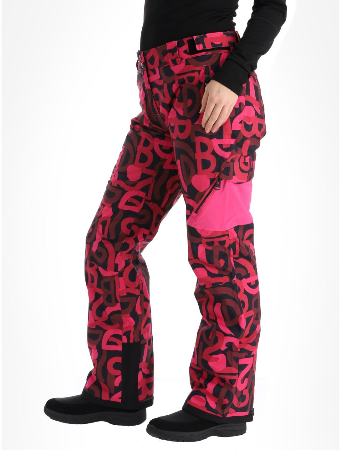 Dare2b, Ice ski pants women Pure Pink Graffiti Print pink 