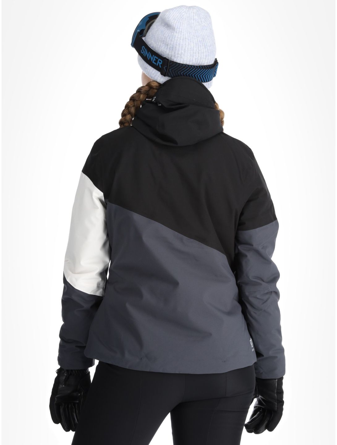 Dare2b, Ice III ski jacket women Black / Ebony black, grey 