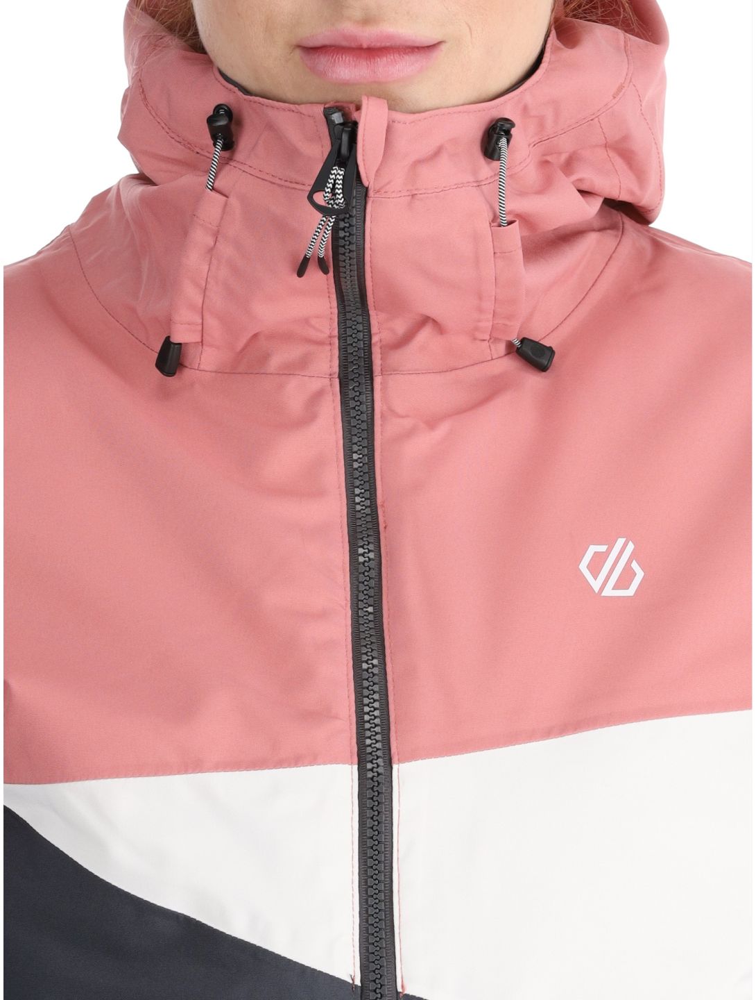 Dare2b, Ice III ski jacket women Dusty Rose / Ebony Grey grey, pink 