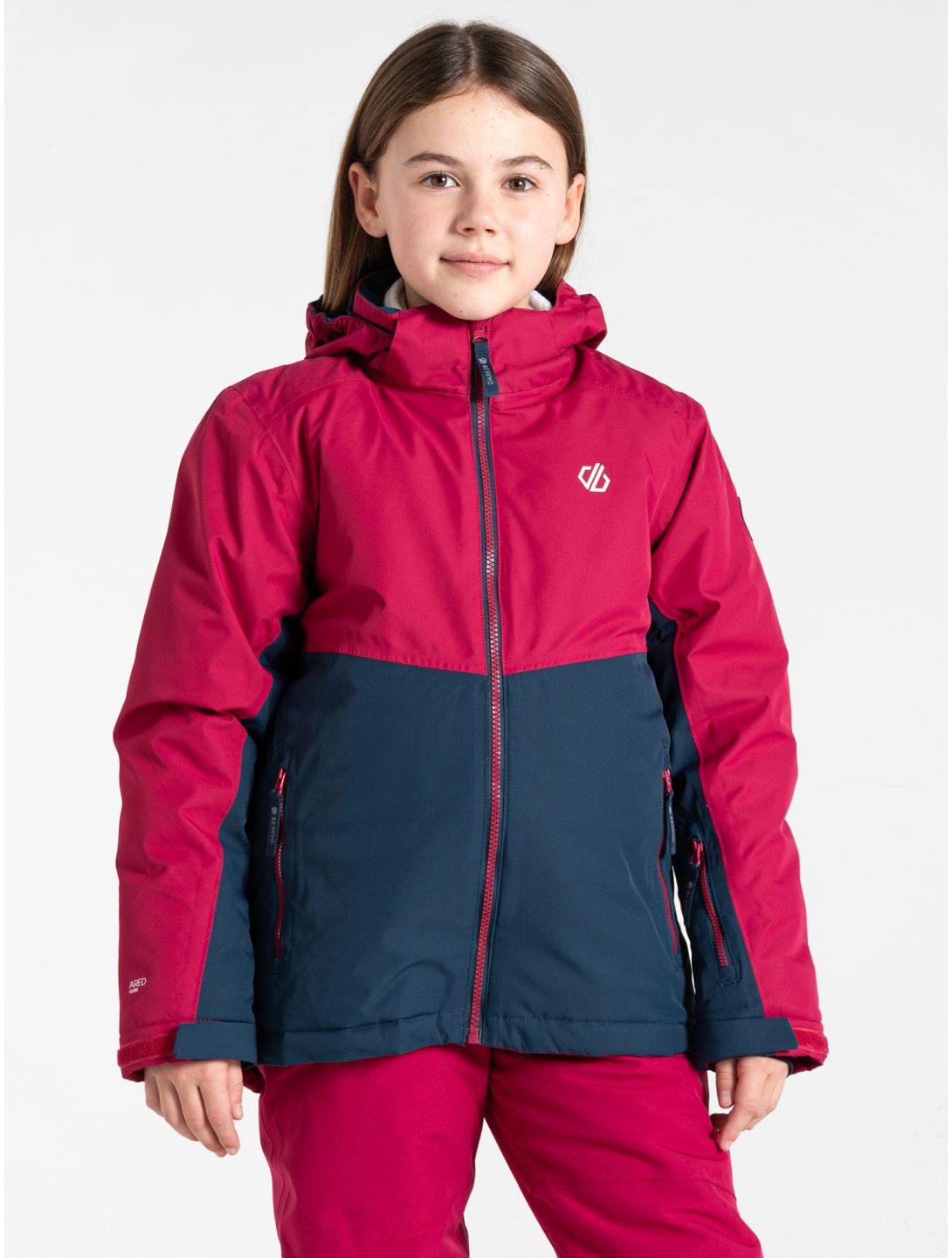 Dare2b, Impose IV ski jacket kids Berry Pink / Moonlight Denim blue, pink 