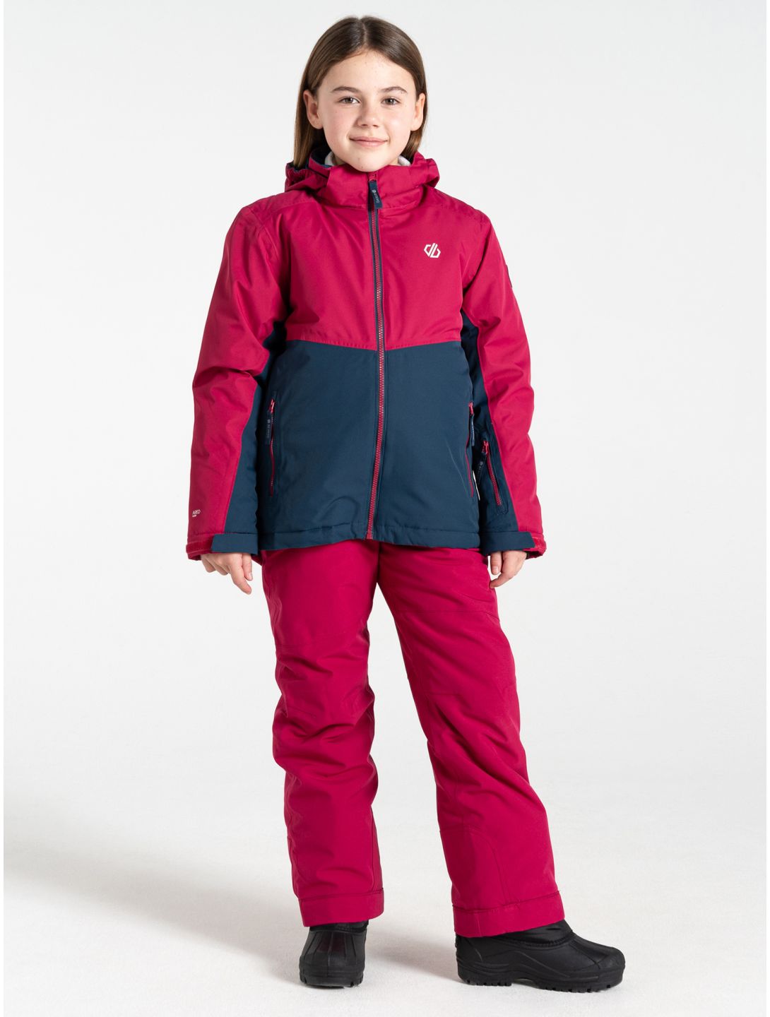 Dare2b, Impose IV ski jacket kids Berry Pink / Moonlight Denim blue, pink 