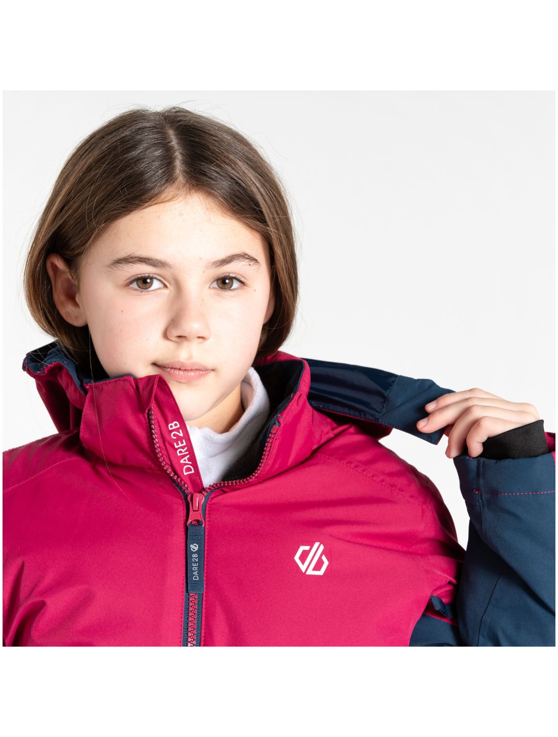 Dare2b, Impose IV ski jacket kids Berry Pink / Moonlight Denim blue, pink 