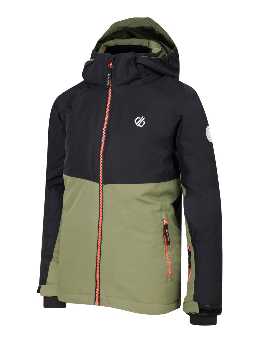 Dare2b, Impose IV ski jacket kids Olivine Green / Black black, green 