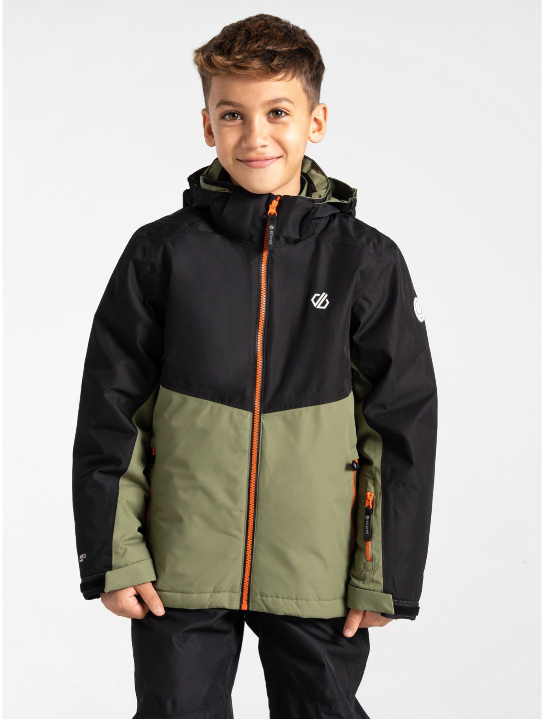 Dare2b, Impose IV ski jacket kids Olivine Green / Black black, green 