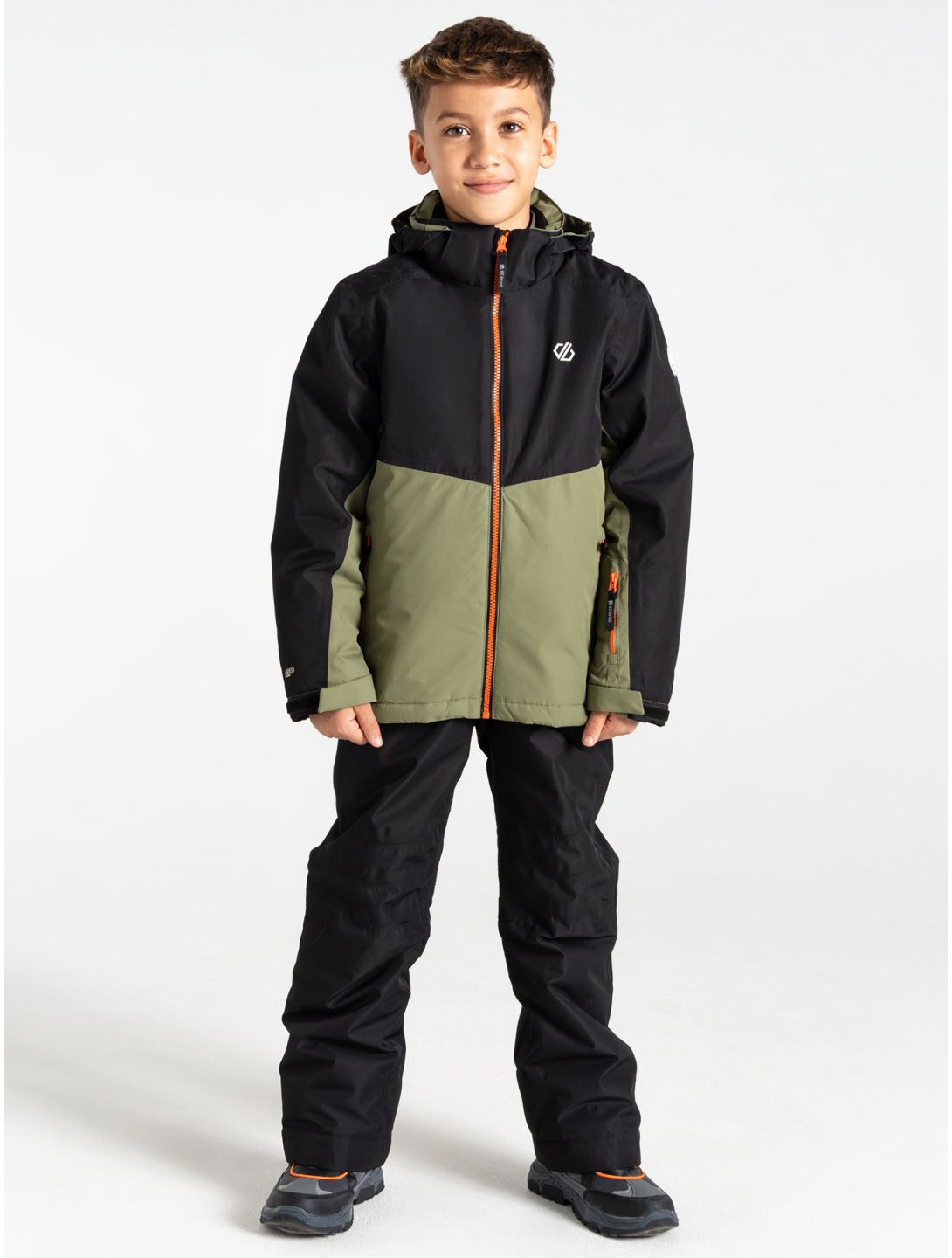 Dare2b, Impose IV ski jacket kids Olivine Green / Black black, green 