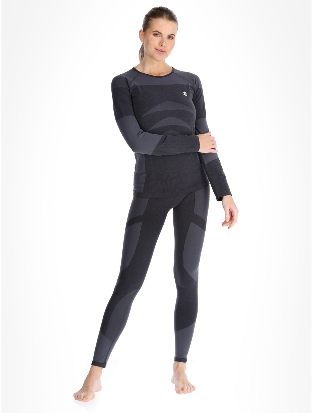 Dare2b, In The Zone III Baselayer Set thermal set women Black / Black black 