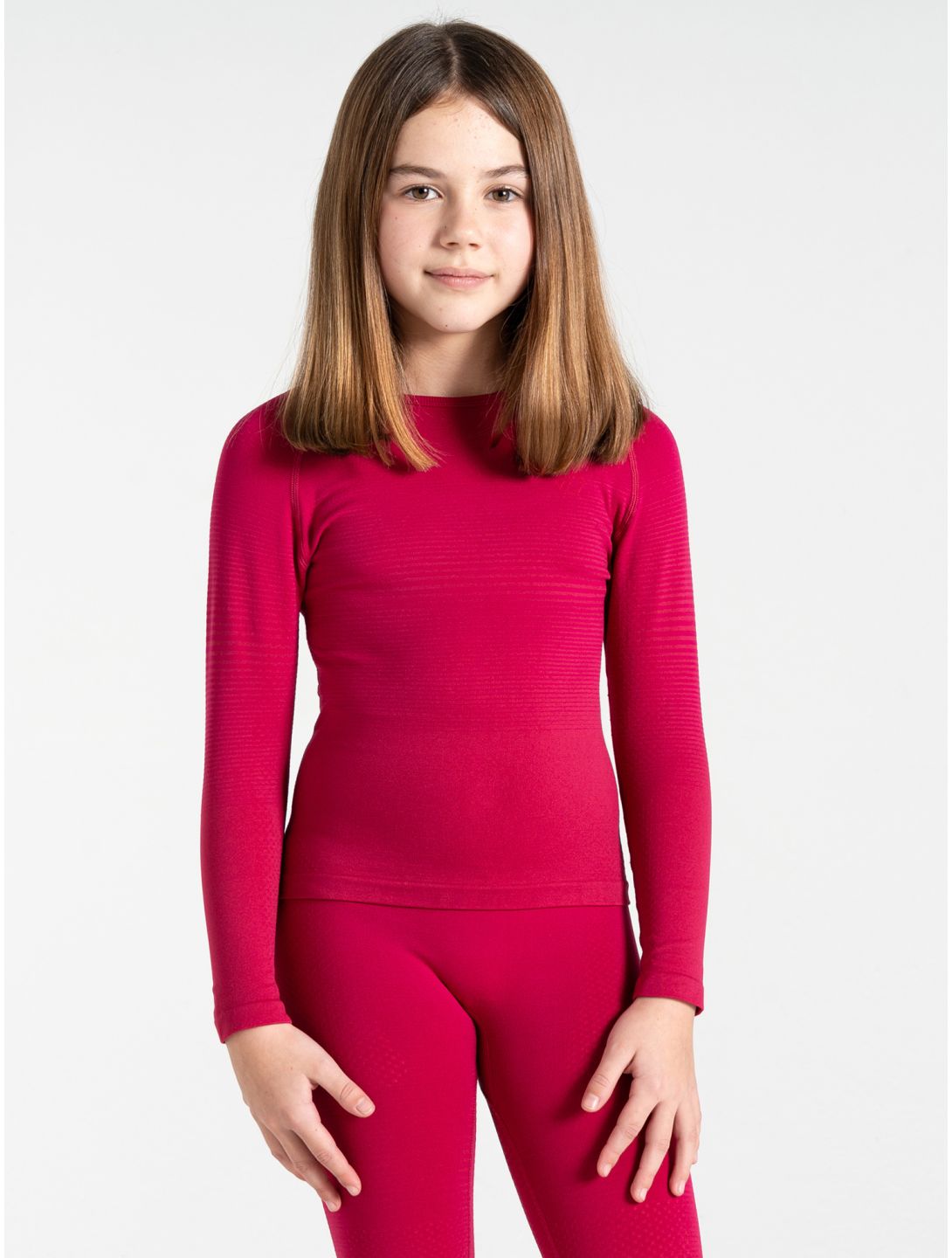 Dare2b, In The Zone III Baselayer Set thermal set kids Berry Pink pink 