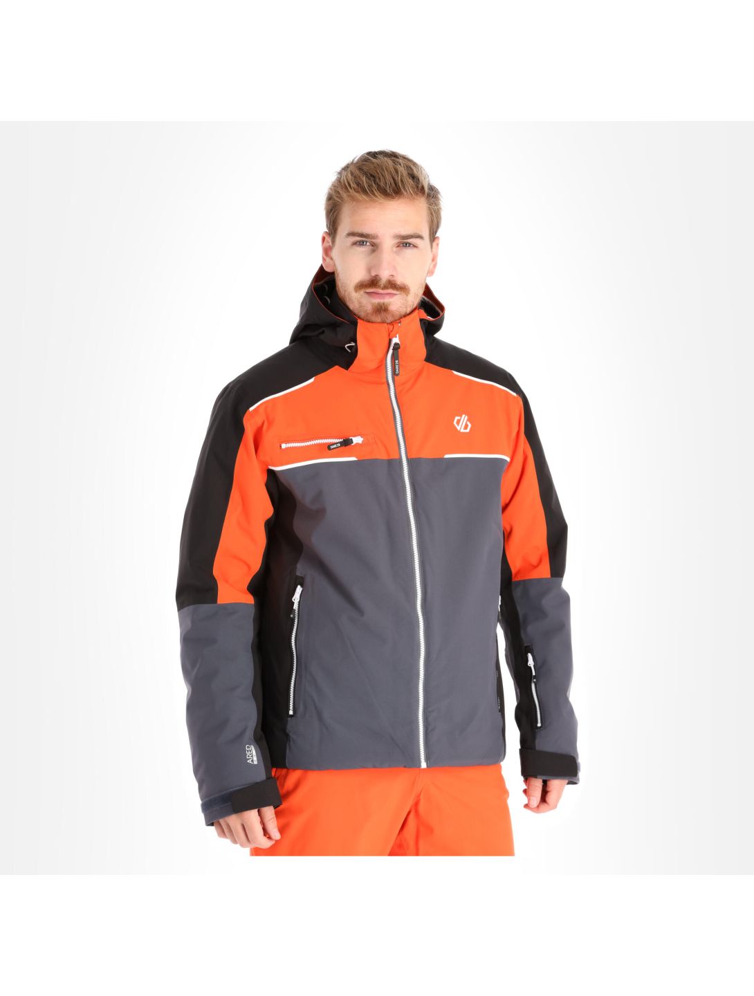 VESTE DE SKI HOMME DARE 2B INTERMIT ORANGE/GRIS 20K DMP433 · Skiokz