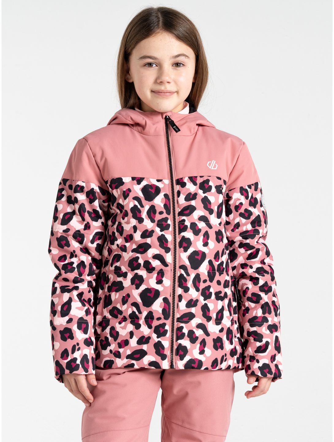 Dare2b, Liftie ski jacket kids Dusty Rose blue, pink 