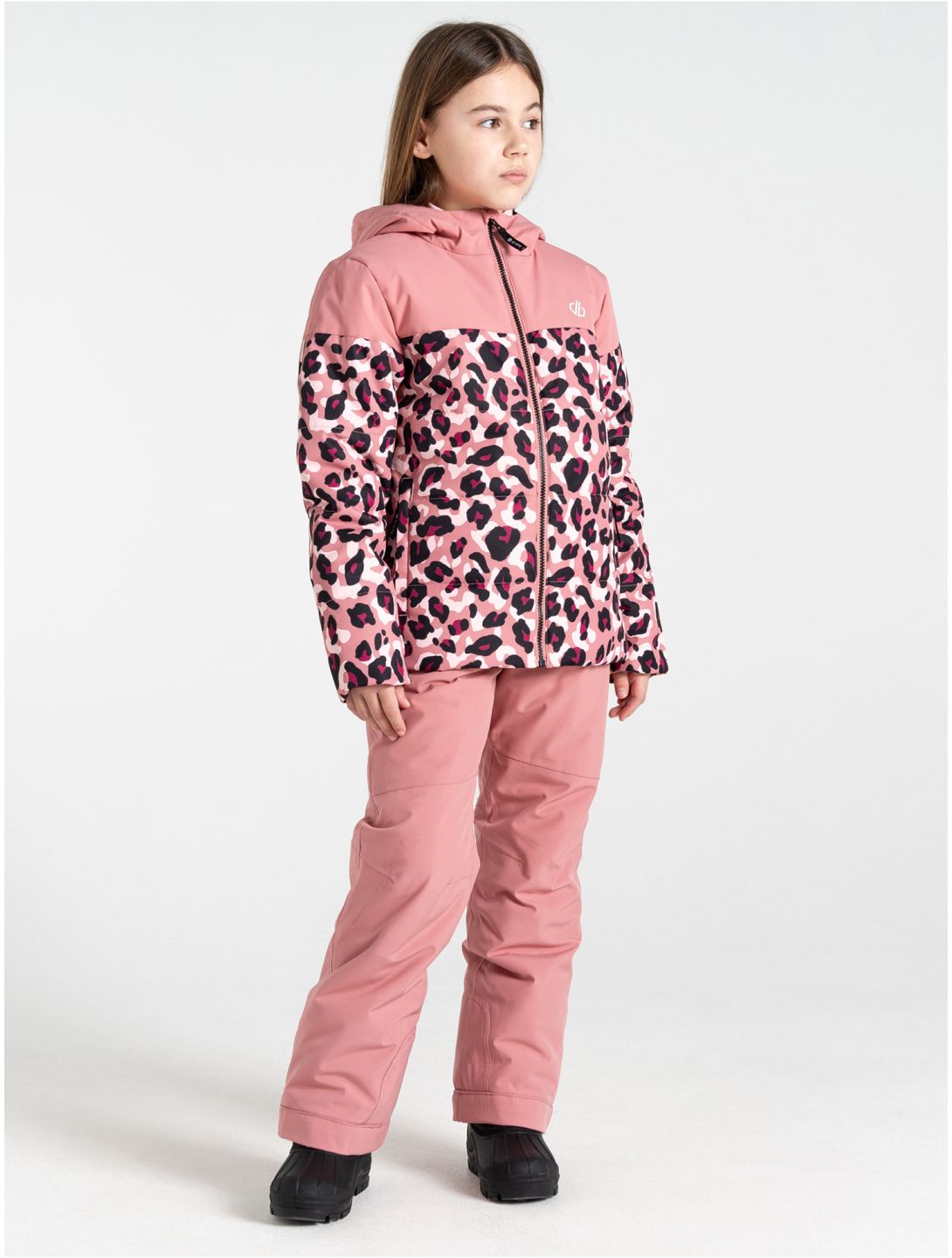 Dare2b, Liftie ski jacket kids Dusty Rose blue, pink 