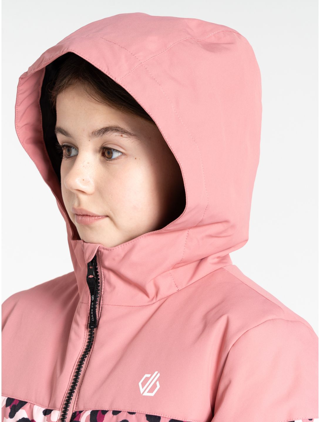 Dare2b, Liftie ski jacket kids Dusty Rose blue, pink 