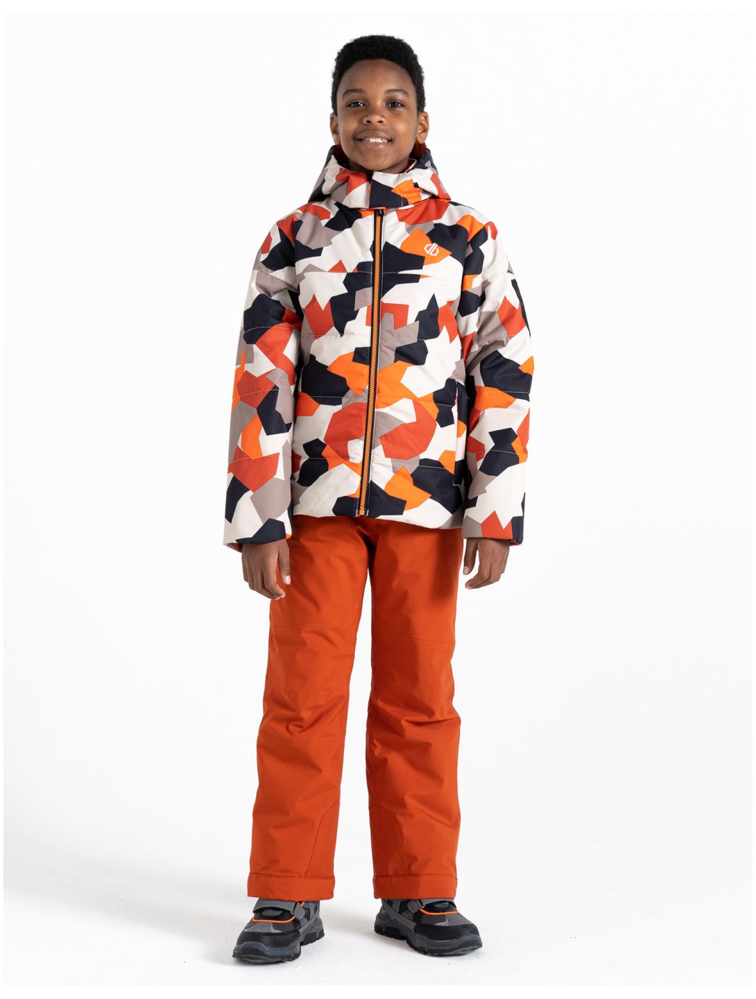 Boys camo cheap ski jacket