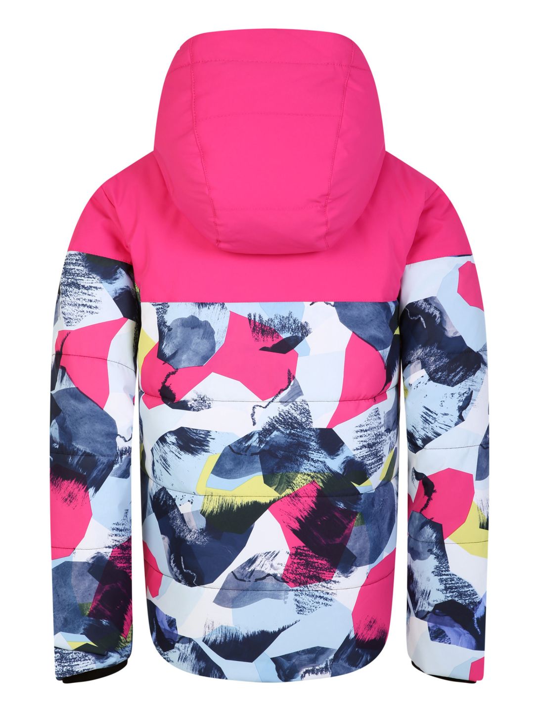 Dare2b, Liftie ski jacket kids Pure Pink / Quiet Blue Abstract Mountain Print blue, pink 