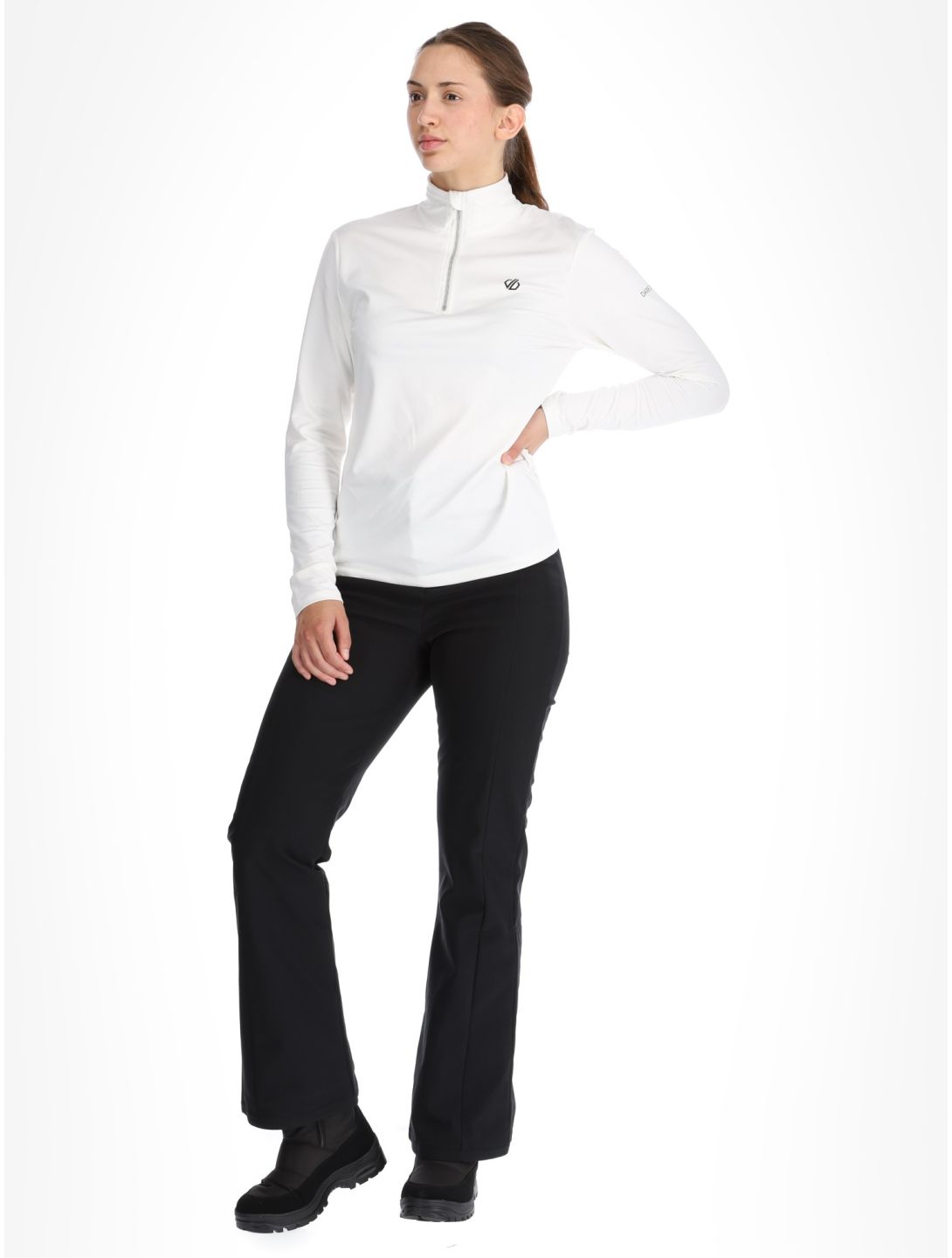 Dare2b, Lowline II Stretch pullover women Blanc De Blanc white 