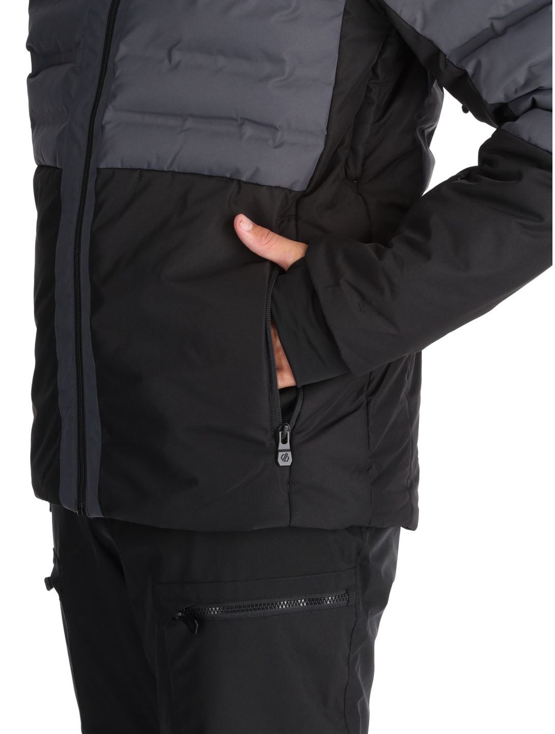 Dare2b, Ollie II ski jacket men Black / Ebony black, grey 