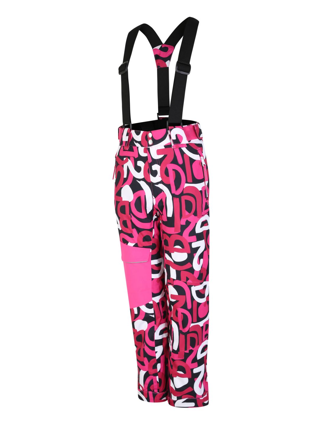 Dare2b, Pow ski pants kids Kids Ski Graffiti Print red 