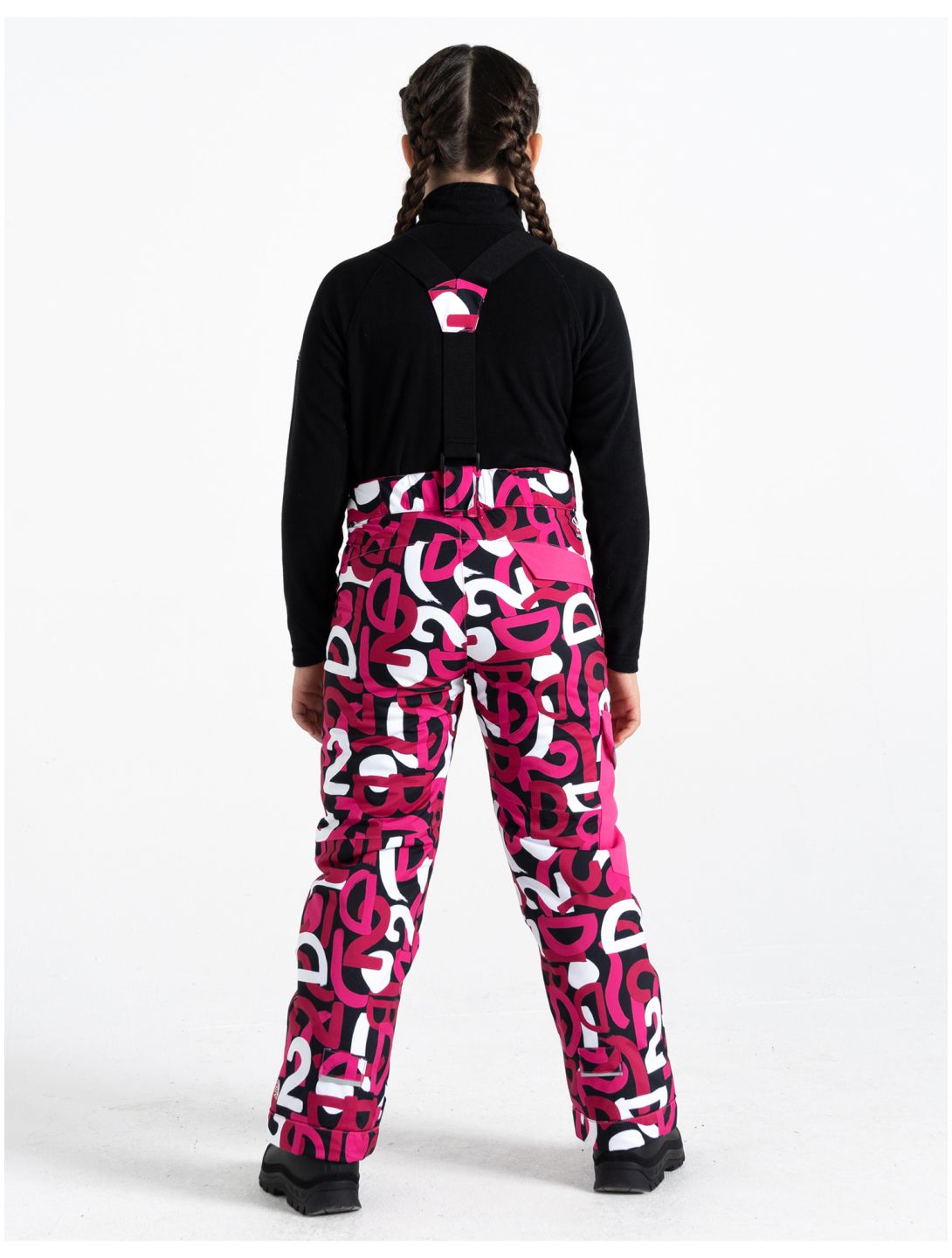 Dare2b, Pow ski pants kids Kids Ski Graffiti Print red 