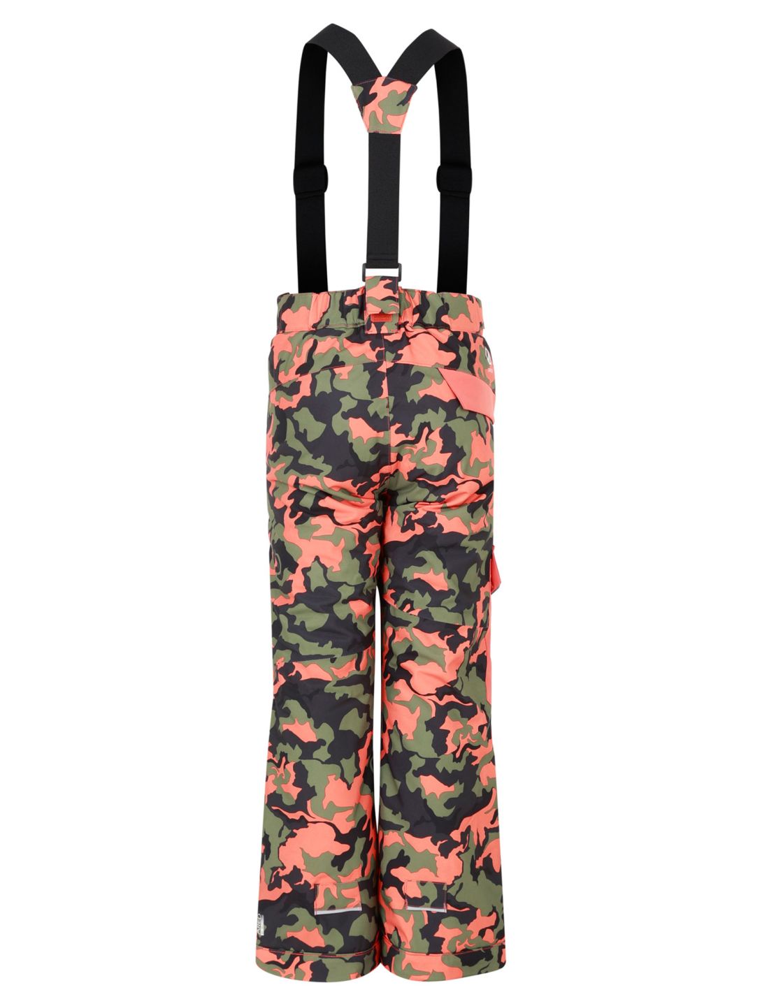 Dare2b, Pow ski pants kids Orange Rust Camo Print orange 