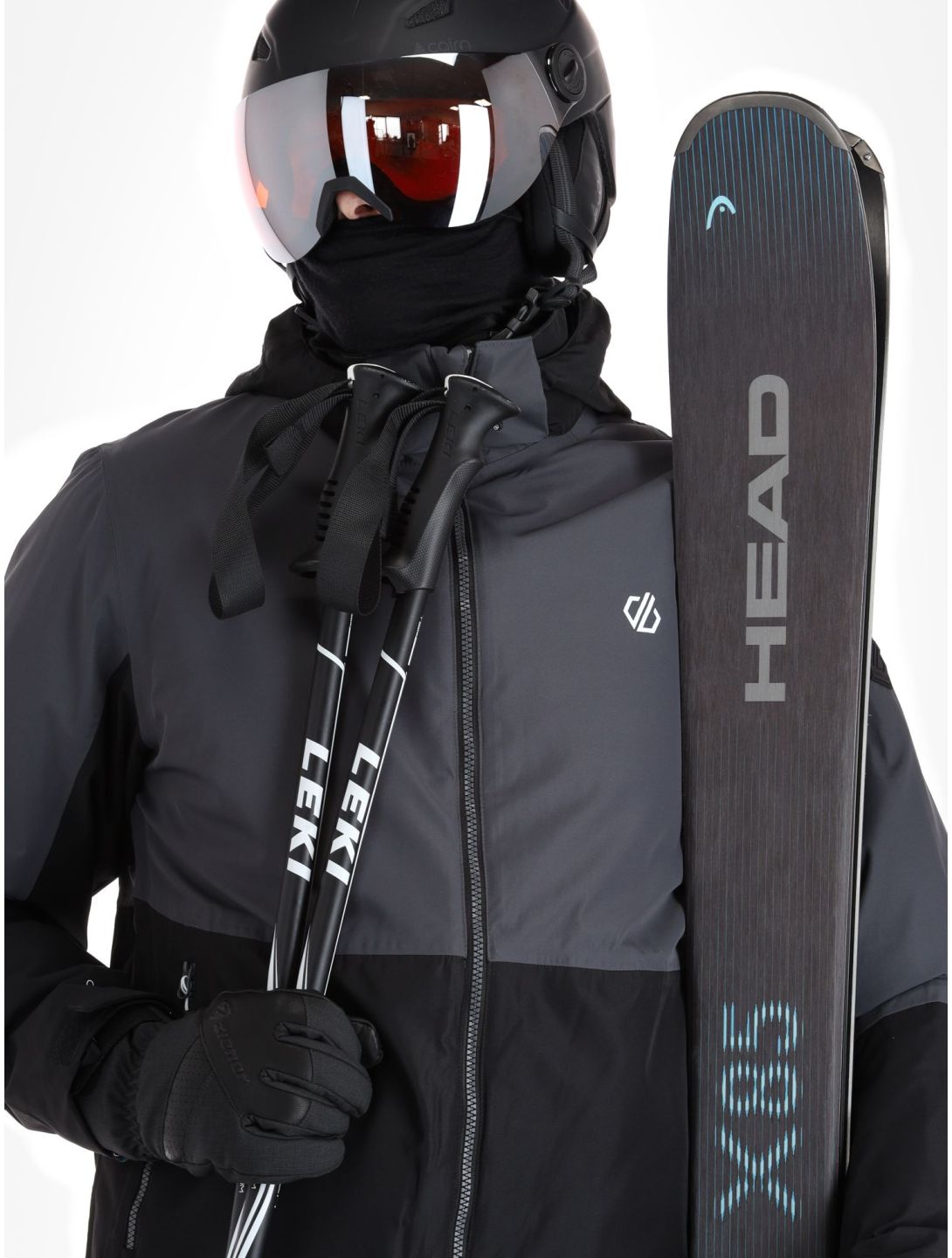 Dare2b, Precision ski jacket men Black / Ebony black, grey 