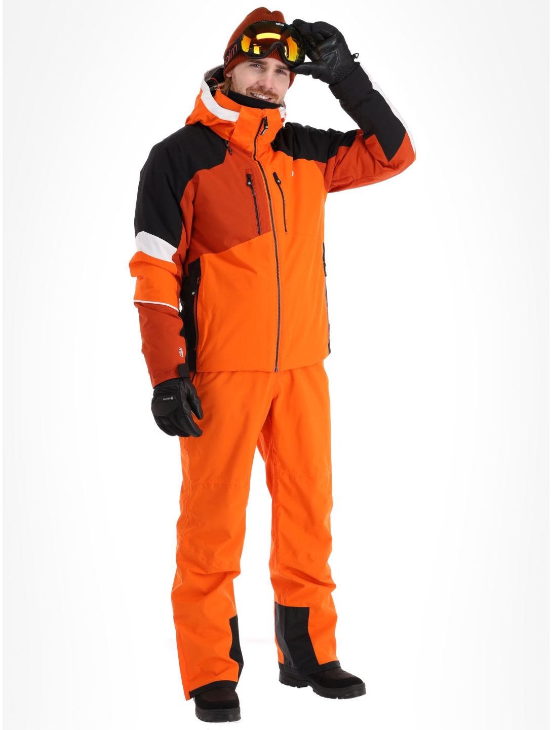 Dare2b, Shred ski jacket men Puffins Orange / Rooibos Tea burgundy, orange 