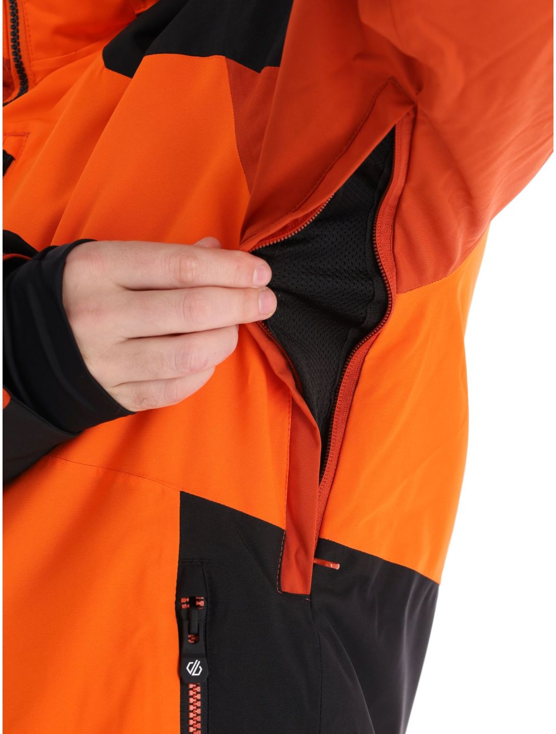 Dare2b, Shred ski jacket men Puffins Orange / Rooibos Tea burgundy, orange 