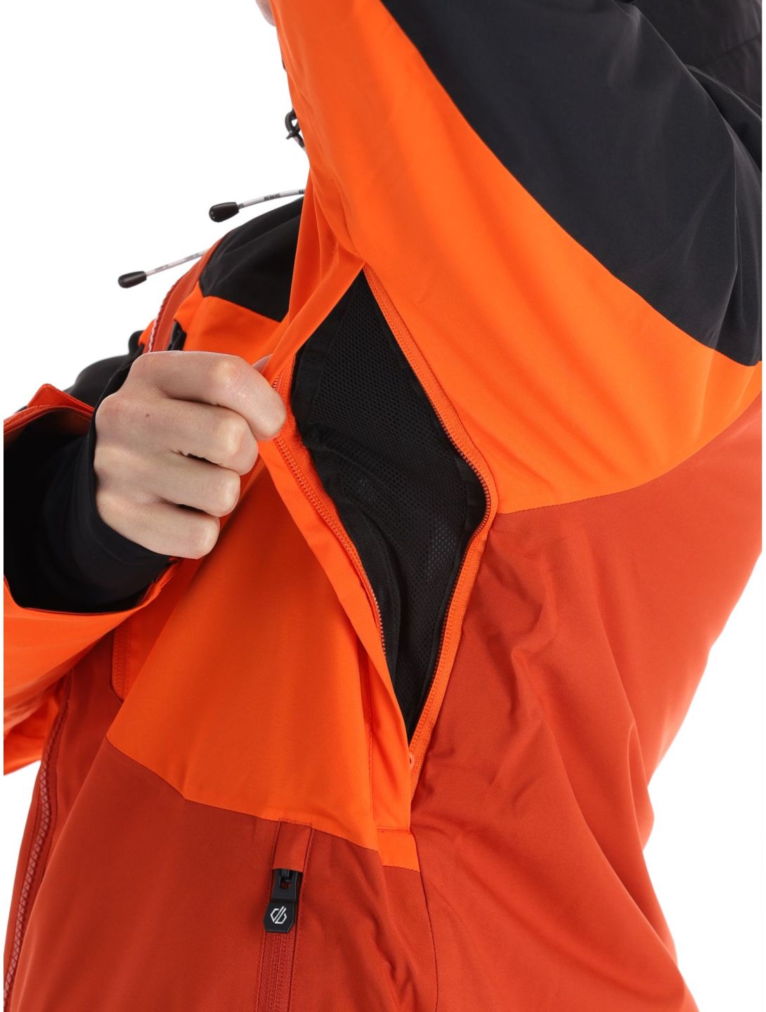 Dare2b, Slopeside ski jacket men PuffinOr / Blk black, orange 