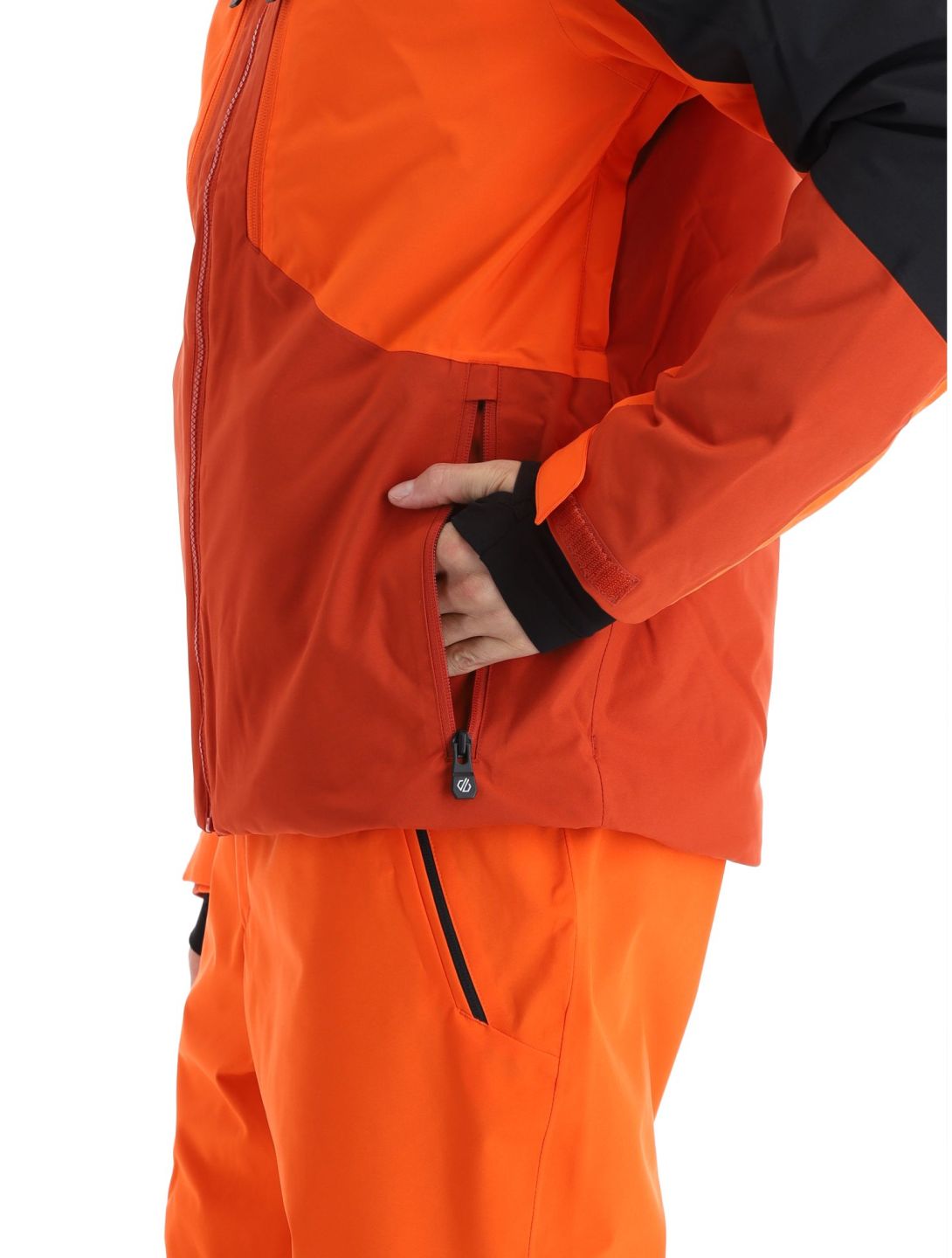 Dare2b, Slopeside ski jacket men PuffinOr / Blk black, orange 