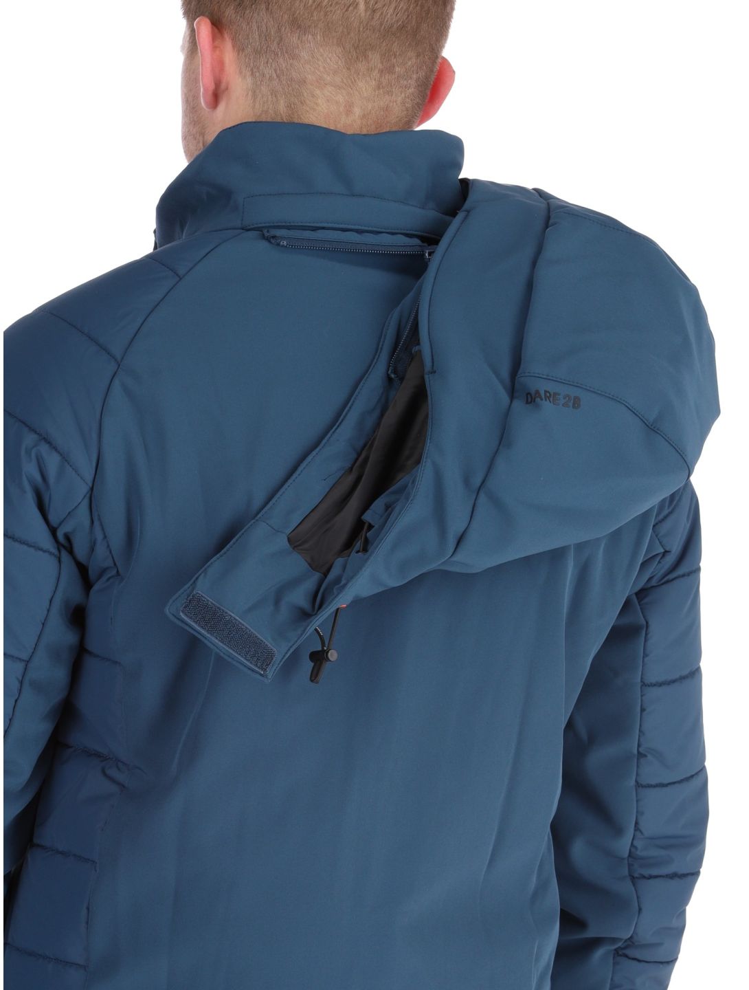 Dare2b, Speed softshell ski jacket men Moonlight Denim blue 