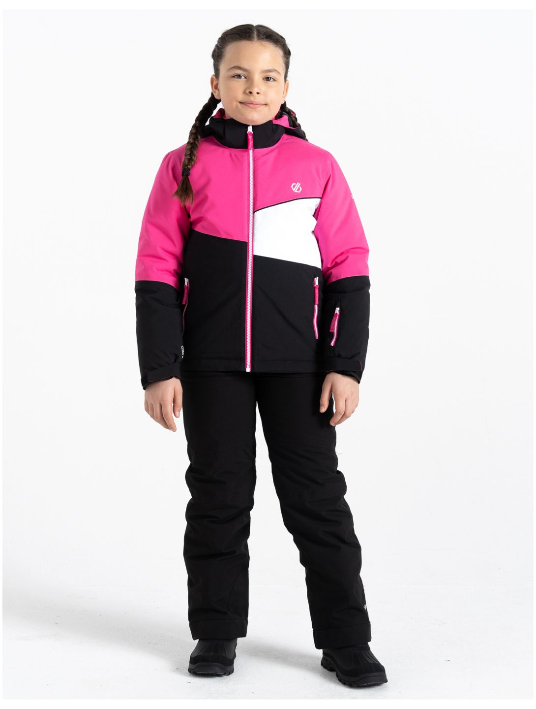 Dare2b, Steazy ski jacket kids PurePink / Blk black, pink 