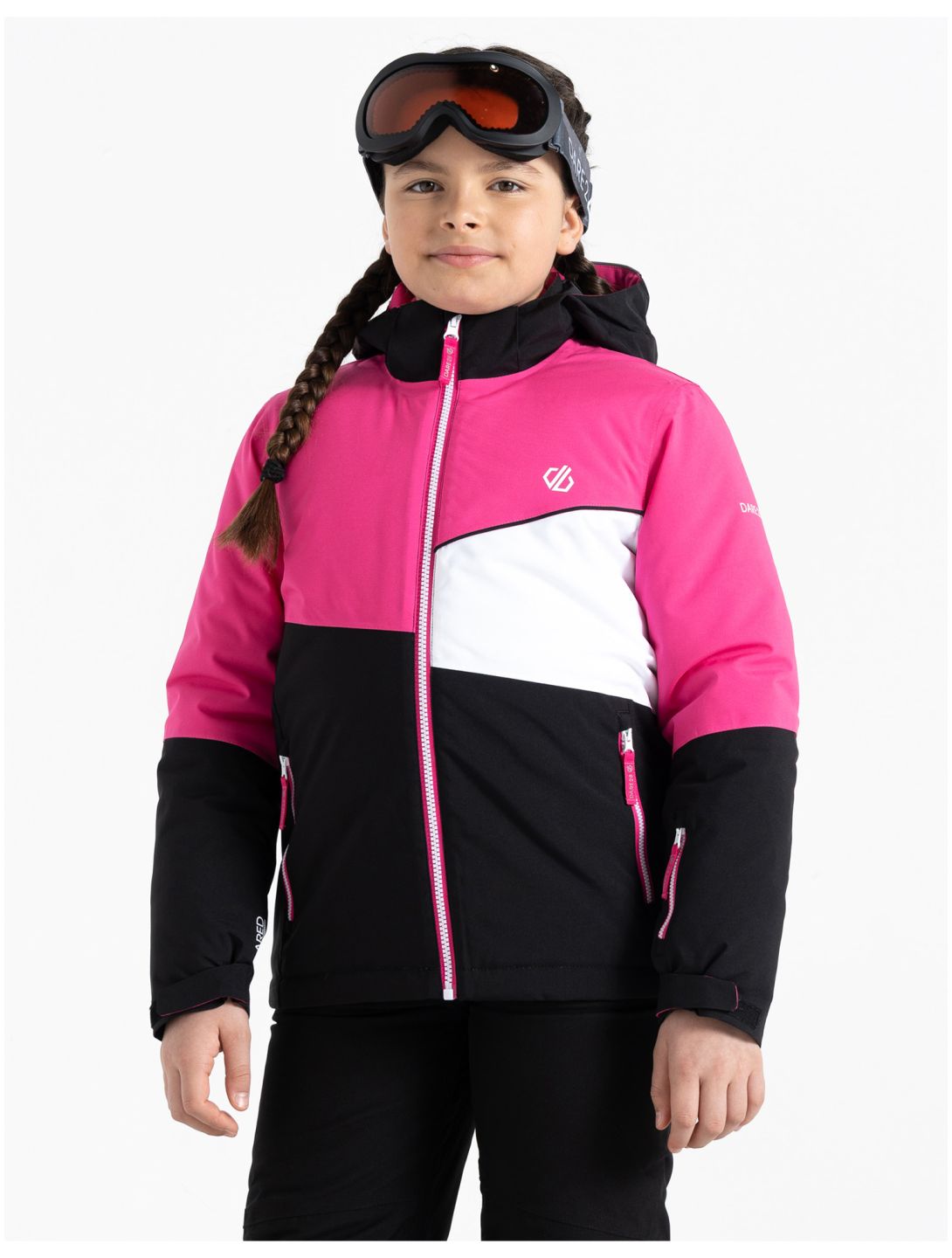 Dare2b, Steazy ski jacket kids PurePink / Blk black, pink 