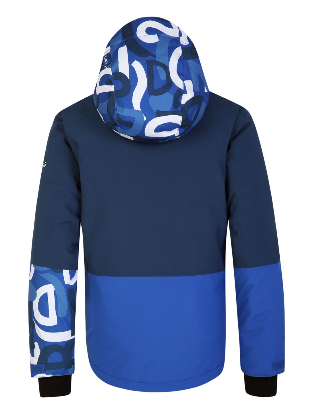 Dare2b, Traverse ski jacket kids Olympian Blue Graffiti Print / Moonlight Denim blue 