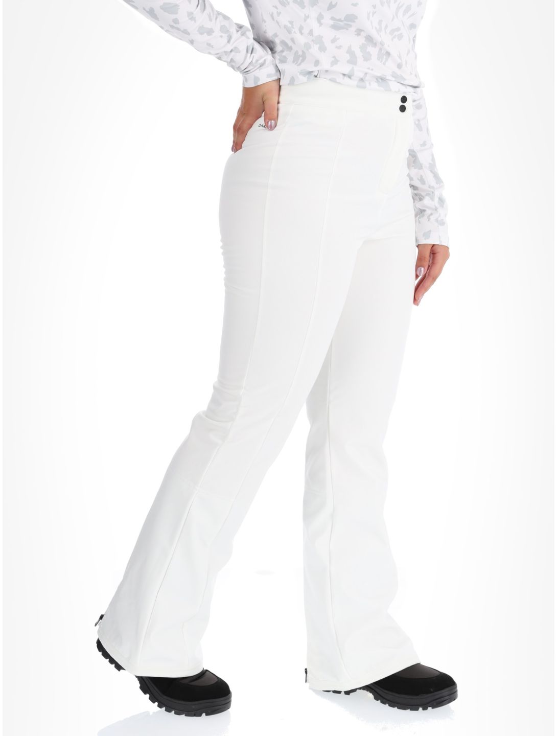 Dare2b, Upshill II ski pants women Blanc De Blanc white 