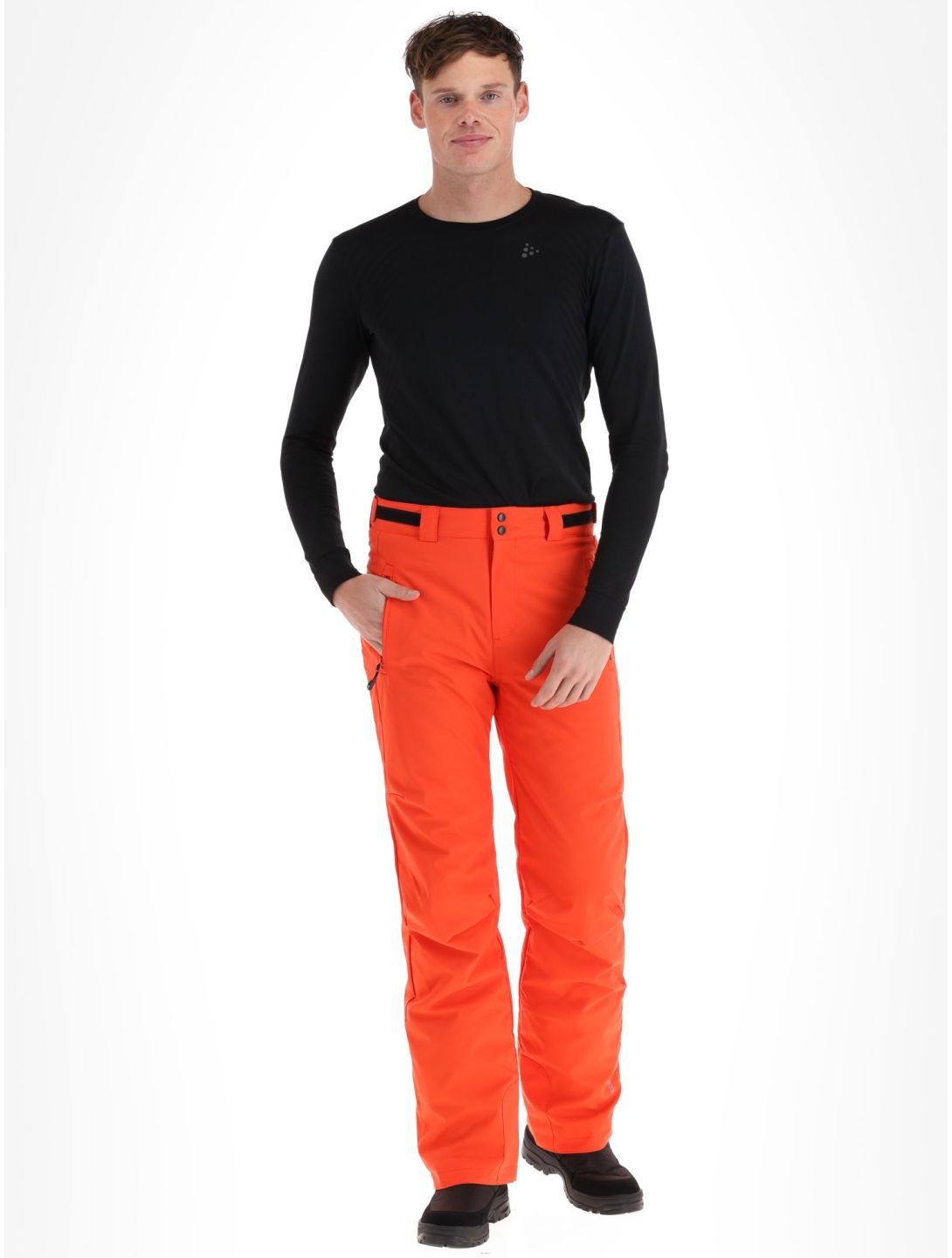 Degre7, Aglo ski pants men Deep Orange orange 