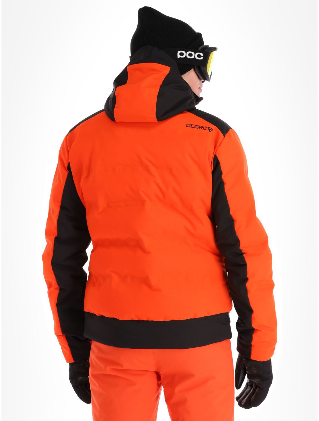 Degre7, Bommy ski jacket men Deep Orange orange 