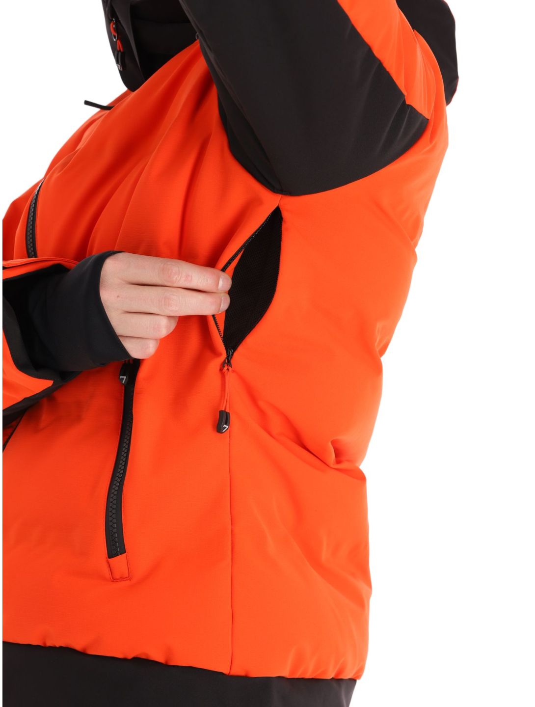 Degre7, Bommy ski jacket men Deep Orange orange 