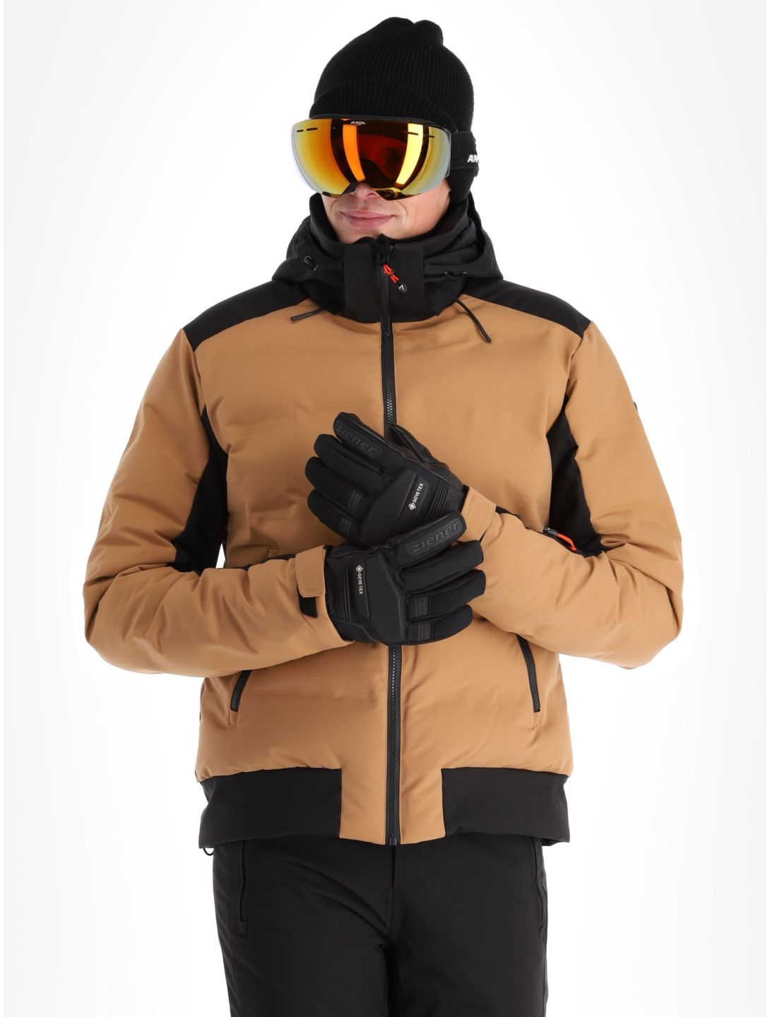 Degre7, Bommy ski jacket men Terre brown 