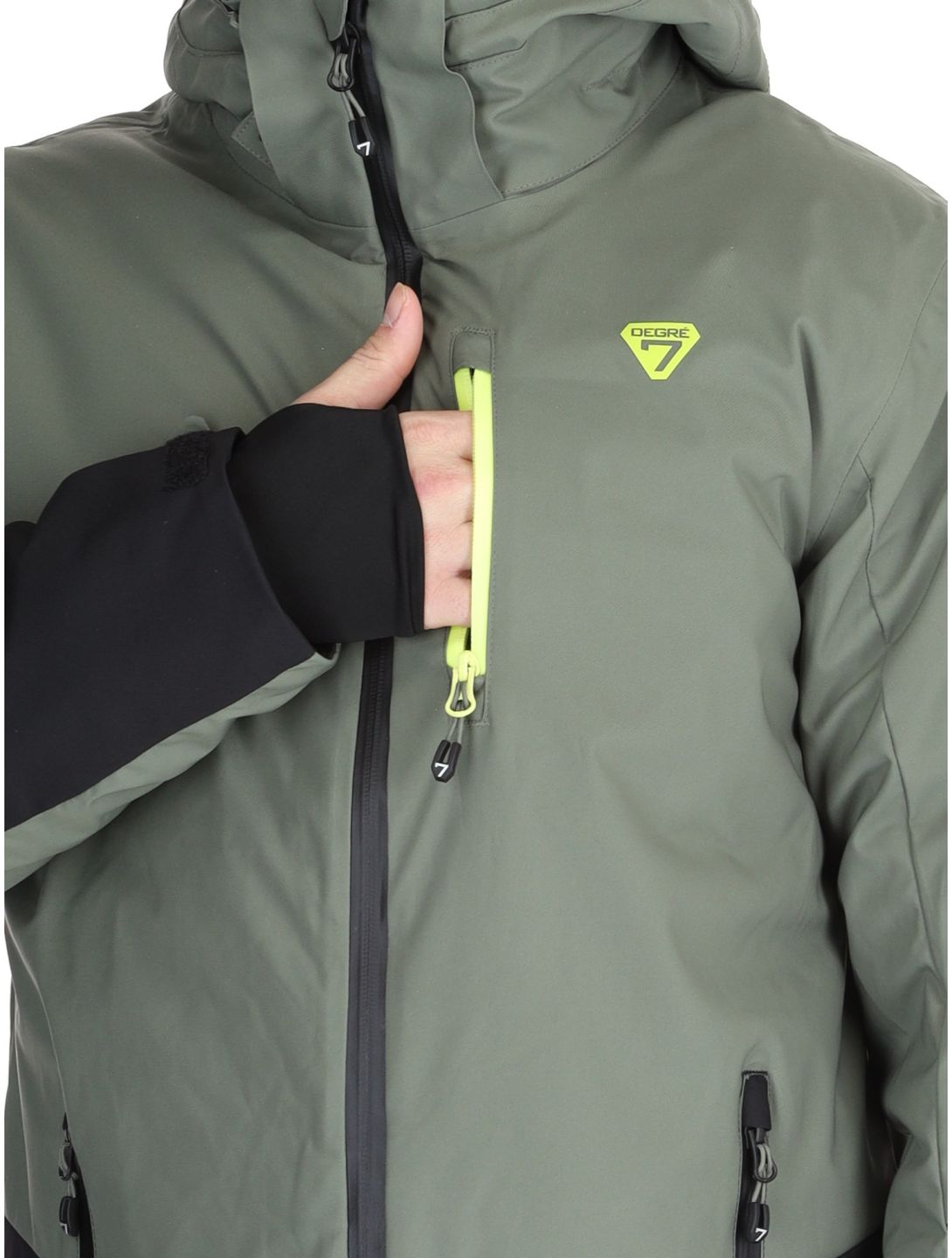 Degre7, Minar ski jacket men Lichen green 