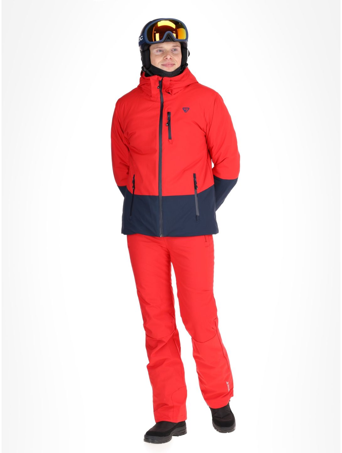 Degre7, Minar ski jacket men True Red red 