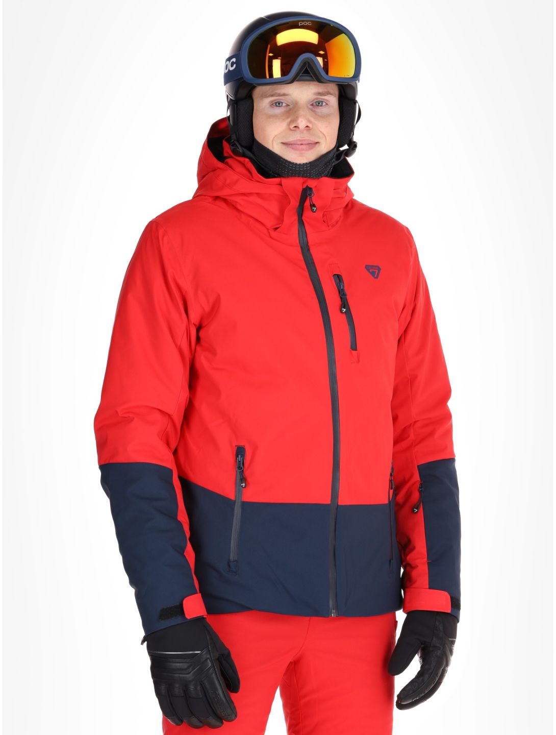 Degre7, Minar ski jacket men True Red red 