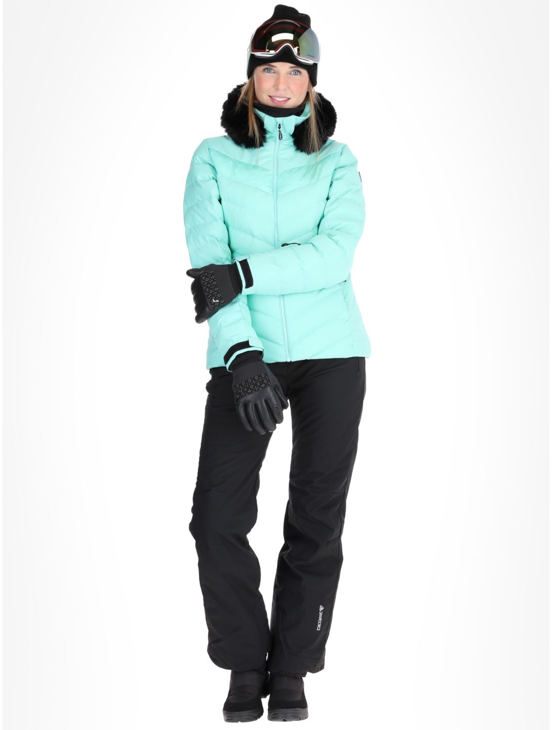 Degre7, Revard ski jacket women Jade blue 