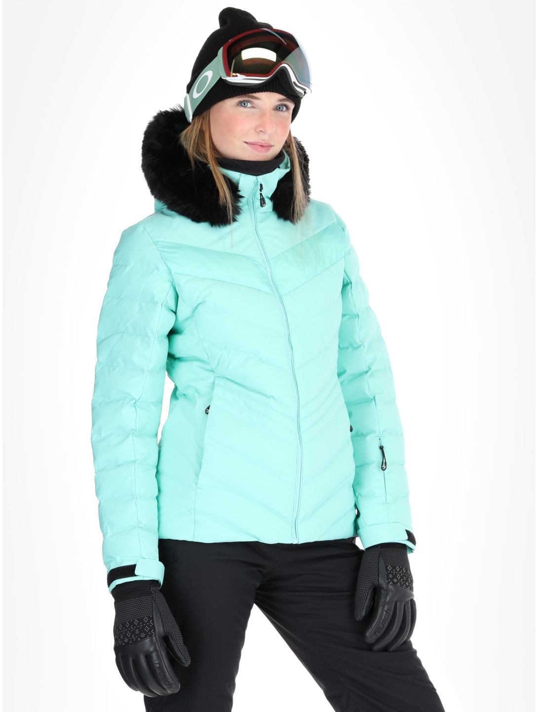 Degre7, Revard ski jacket women Jade blue 