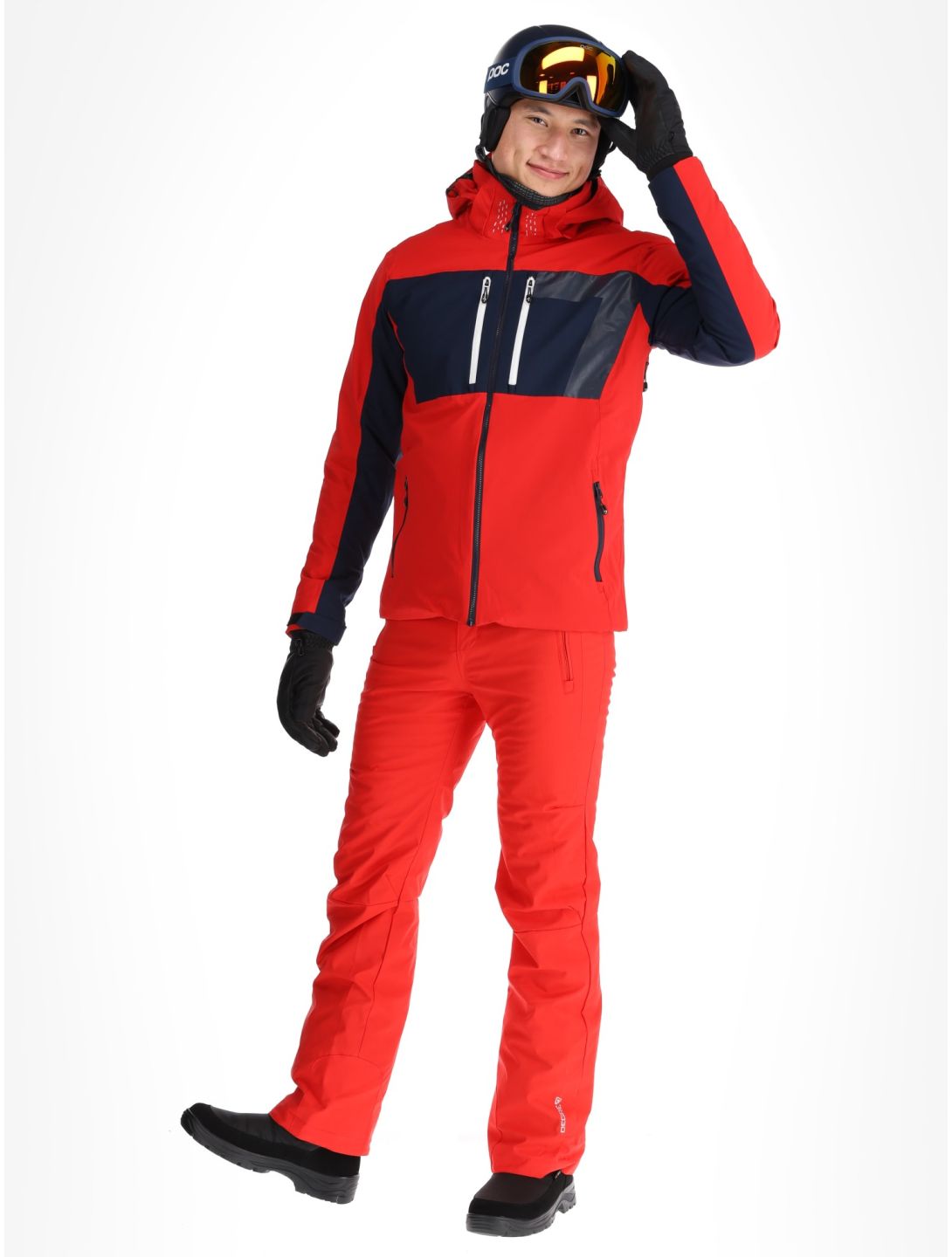 Degre7, Sivin ski jacket men True Red red 