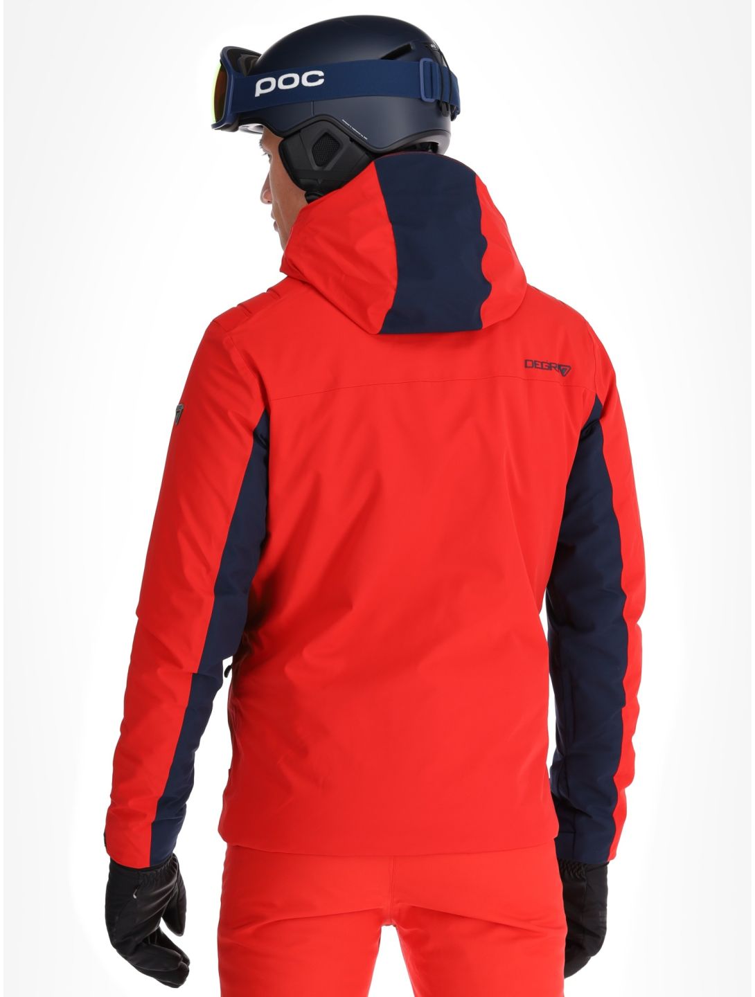 Degre7, Sivin ski jacket men True Red red 