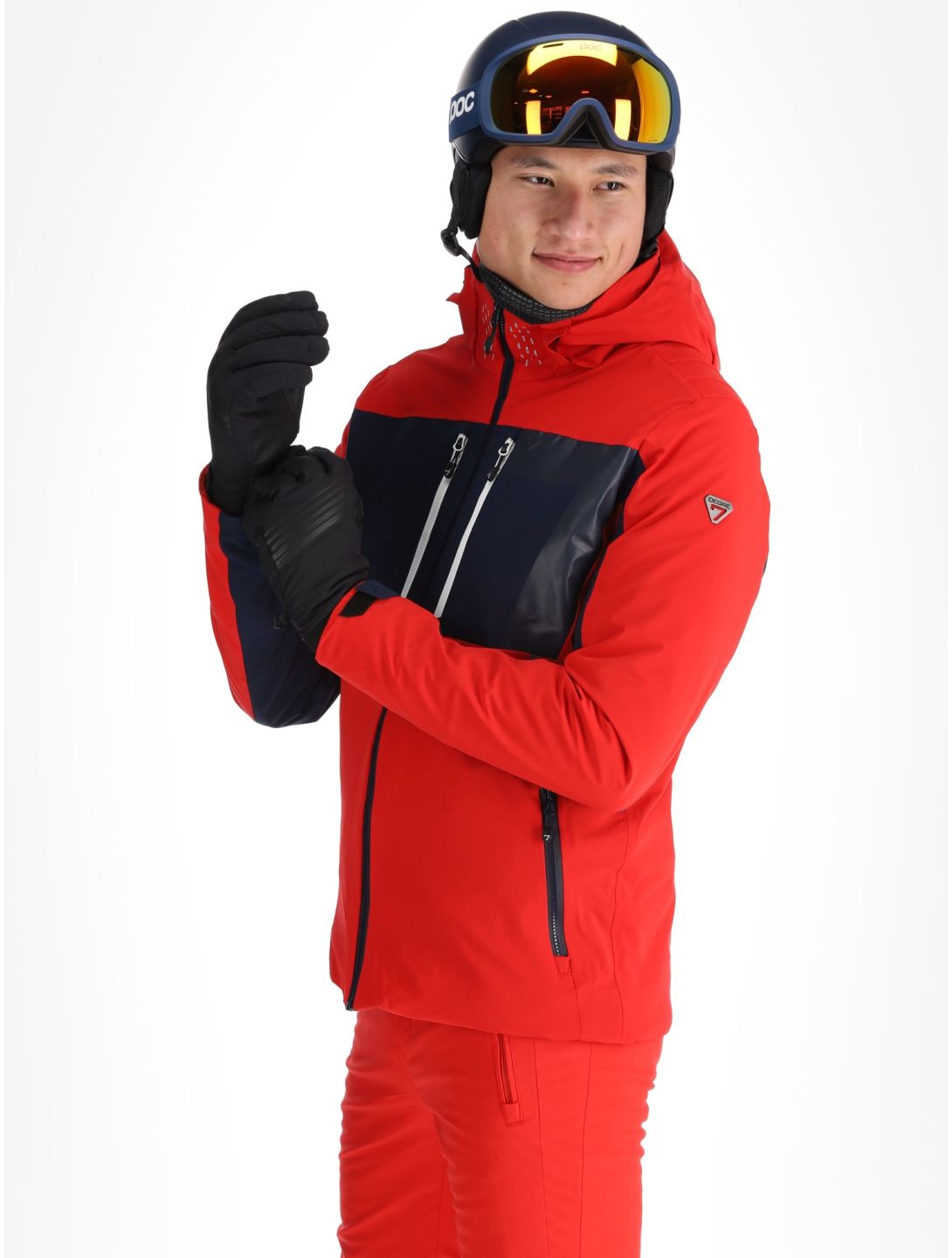 Degre7, Sivin ski jacket men True Red red 