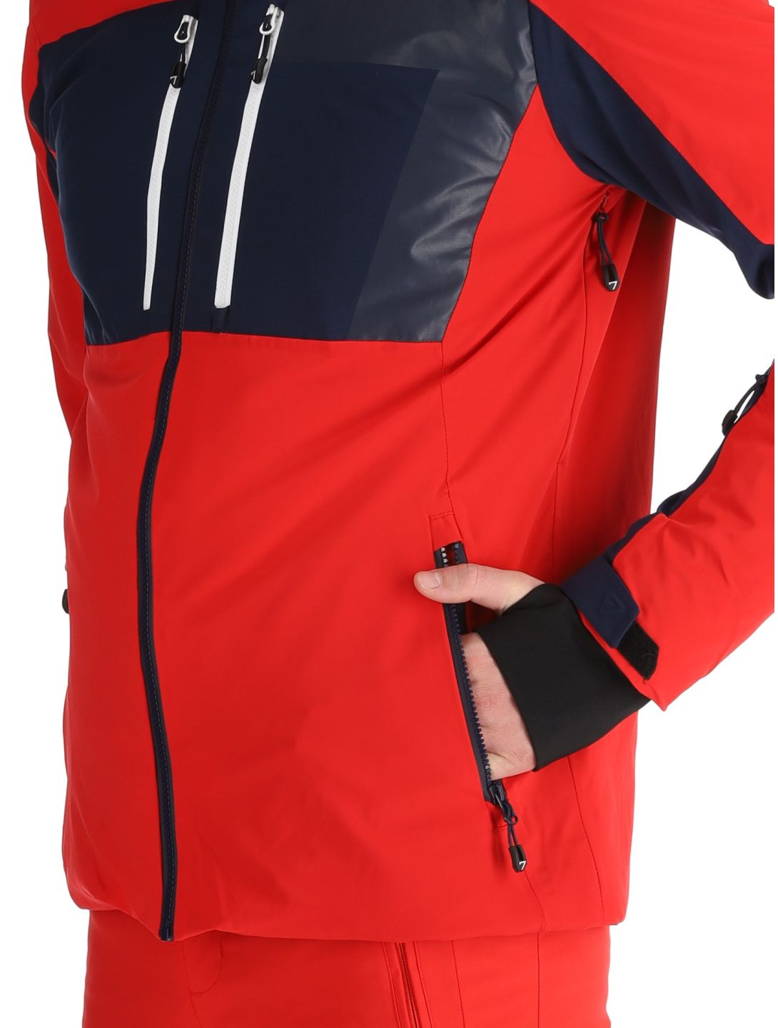 Degre7, Sivin ski jacket men True Red red 