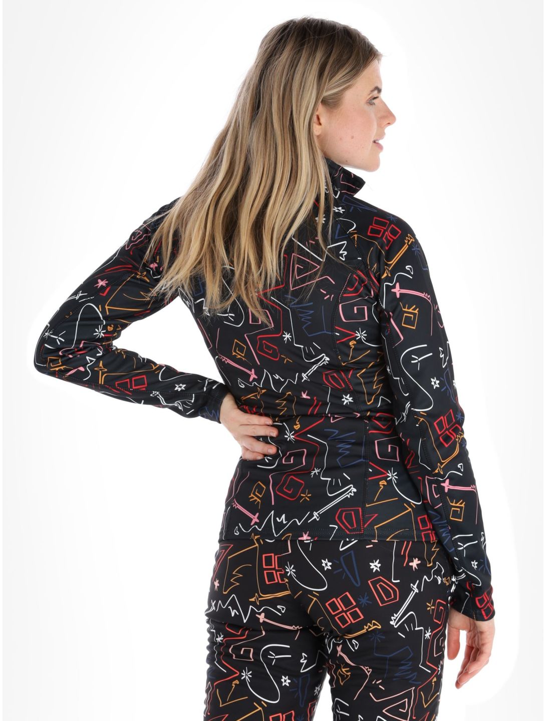 Degre7, Veyrand Print pullover women Black black 