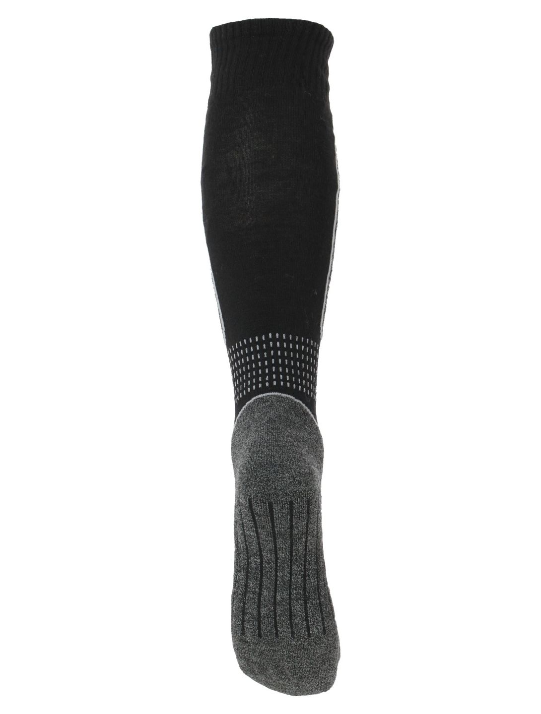 Deluni, Luca ski socks kids Black With Grey Lines black, grey 